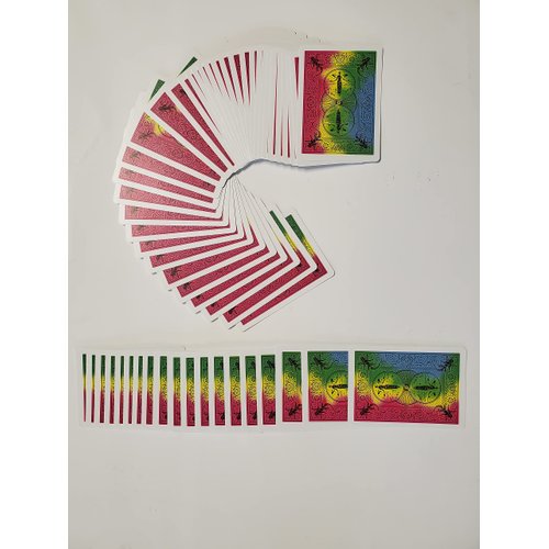 Bicycle 3rd Edition Tie Dye 3 Deck Playing Cards Tye Die Magic