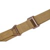 Seibertron Men's Utility TDU 1.75 Inch Nylon Tactical CQB/Rigger's Military Combat Duty Belt Metal Buckle Fit waistline 30" to 40" Coyote Tan