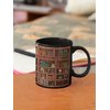 2IMT Library Bookshelf Mug Gifts For Book Lovers Women - Library Coffee Mug Book Coffee Mug Book Mug Book Club Cup Bookish Items Bookworm Mug Librarian Book Lovers Gifts for Readers Writer Black 11oz