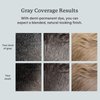 Colorsmith Hair & Beard Color for Blending Grays 2 pack - Medium Brown - Ammonia-Free Complete Men’s At-home Beard & Hair Dye Kit, Professional-grade Demi-Permanent Hair Color (5.0)