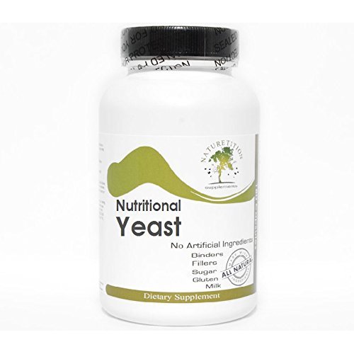 Naturetition Supplements Nutritional Yeast - B Vitamins ~ 100 Capsules - No Additives