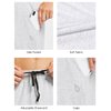 BALEAF Men's Sweatpants Casual Lounge Cotton Pajama Yoga Pants Open Bottom Straight Leg Male Sweat Pants with Pockets Light Gray XXL