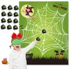 Funnlot Pin The Tail Halloween Kids Halloween Games Party Pin The Spider On The Web Game Halloween Party Games for Kids Halloween Party Activities Halloween Pin The Tail Game
