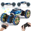 RC Stunt Cars Remote Control Car Double-Sided Driving 360° Flips Rotating Car Toy All Terrain Off-Road car,4WD Gesture Sensing Rc Cars for Teen Boys for Kids for Boys Girls Age 6-12