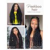 Human Braiding Hair Deep Wave Bulk Human Hair for Braiding 1 Bundle 50g 18 Inch No Weft 10A Brazilian Virgin Curly Human Hair Extensions for Boho Braids Wet and Wavy Human Hair Braiding Hair