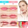 Honey Lip Balm Pot, 3 Pcs Honey & Strawberry & Apple Lime Lip Mask Propolis Moisturizing Hydrating Prevention Dry and Cracked Lip Scrubs Exfoliator