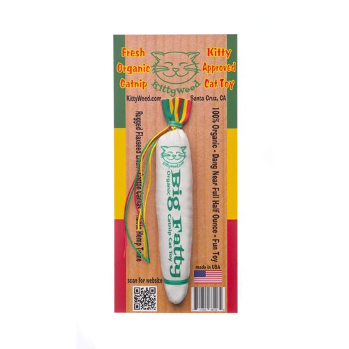 KittyWeed’s Big Fatty Catnip Cat Toy - One of the Most Potent Catnip Toys on the Market!