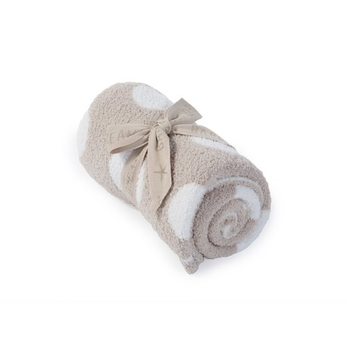 Barefoot Dreams Cozychic Dream Receiving Blanket - Stone
