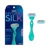 Schick Hydro Silk Sensitive Women's Razor | 5-Blade Razors for Women Sensitive Skin | Womens Razors Sensitive Skin | 1 Handle & 2 Razor Blade Refills