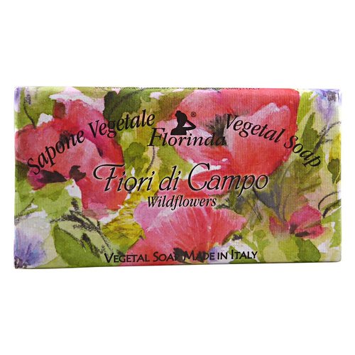 Florinda Floral Notes Wildflowers Vegetal Soap Bar 100 G 3.5 Oz