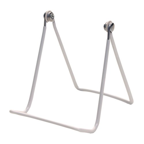 Gibson Holders 12- Pack 2A - Two Wire Display Stand for Plates, China, Platters, Kitchenware, Home Decor, Artwork, More - White