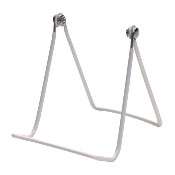 Gibson Holders 12- Pack 2A - Two Wire Display Stand for Plates, China, Platters, Kitchenware, Home Decor, Artwork, More - White