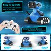 Hamourd Robot Toys for Boys Girls, Rechargeable Remote Control Emo Robots with Auto-Demonstration, Flexible Head & Arms, Dance Moves, Music, Shining LED Eyes for 5+ Years Old Kids
