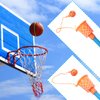 20 Pcs Basketball Hoop Pens Basketball Party Favors with Blue Pencil Holders Basketball Novelty Pens for Kids Foam Pen Cushion Sports Party Favors for Sports Themed Birthday Party Supplies, 0.7 mm