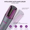 Auto Hair Iron, Cordless Auto Hair Curler Rotating Automatic Curling Iron with 3 Temps Portable Rechargeable Barrel Hair Wave Wand Fast Heating Spin Curling Irons for Styling