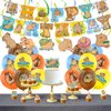 Capybara Birthday Party Supplies, Capybara Theme Party Decorations Includes Capybara Birthday Banner, Cake Topper, Cupcake Toppers, Balloons