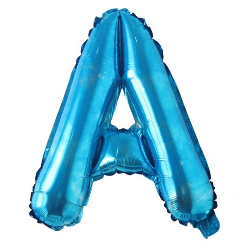 Happy Birthday Balloons, Aluminum Foil Banner Balloons for Birthday Party Decorations and Supplies (Starry Blue)