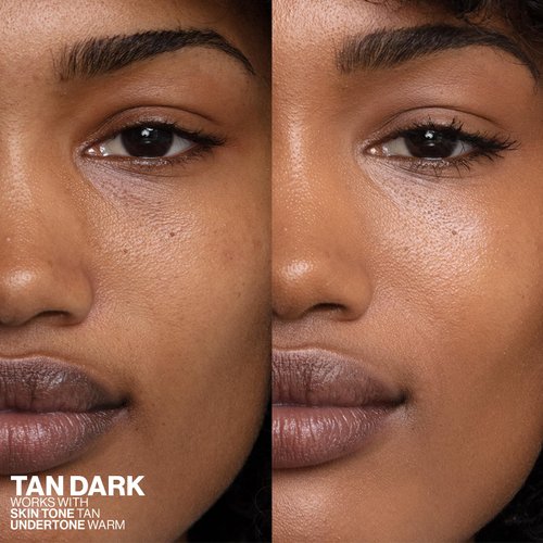 Smashbox Halo Healthy Glow All-In-One Tinted Moisturizer SPF 25 | Light to Medium Coverage| Hyaluronic Acid, Oil free + Anti Humidity, 1.4 fl. oz., Tan Dark