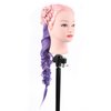 Stancia 24’’-26’’ Doll Head for Hair Styling, Mannequin Head for Practicing Braiding, Synthetic Fiber Hair, Hair Styling Mannequin Head with Hair, Manikin Cosmetology Doll Head (Table Clamp Included)