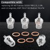 GLOBACT RC Glow Plugs 70117#3 N3 Hot Spark Nitro Engine Parts Replace OS 8 for Redcat Kyosho HSP HPI 1/8 1/10 Scale RC Car Truck Buggy (5pcs)