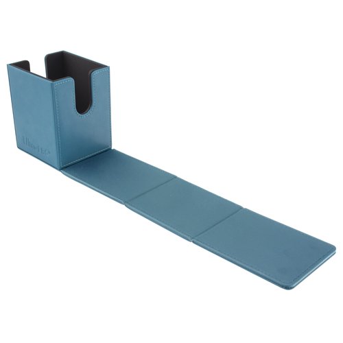 Ultra Pro - Vivid Alcove Flip Card Deck Box (Teal) - Stores & Protects Up To 100 Standard Size Collectible Cards, Baseball, Gaming, Sports or Any Standard Size Cards In Collections