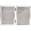 Addison Ross, Essentials Photo Frame, Silver Plate Double, 2 x 3 Inches