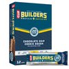 CLIF Builders + Caffeine - Chocolate Chip Cookie Dough Flavor - Plant Based Protein Bars - Gluten Free - Non-GMO - Low Glycemic - 20g Protein - 2.4 oz. (12 Count)