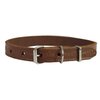 Tooled Leather Dog Collar. 5/8" Wide. Fits 10.5"-13.5" Neck, Poodle, Spaniel