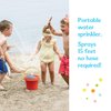Fisher-Price Toddler 3-in-1 Beach Bucket, Portable Sprinkler and Sandcastle Mold | Water Toy and Sand Toys for Ages 18+ Months | Includes Sand Tools