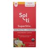 Sol-ti Organic Electrolytes + Hydration Drink Mix, Superfood Hydration Sticks, SuperStix, Non-GMO, Vegan, Strawberry Lemon, 14 Single-Serving Sticks