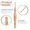Stiletto & Pressing Tool, Precision Stiletto Handy for Getting Seams to Lay Correctly, Stiletto Quilting/Sewing Tool, Awl Tool for Sewing, Leather Hole Punch