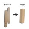 ANZKA 50 Pcs Lip Balm Containers Packaging Boxes, 2.67x0.7x0.7 Inch Wrapping Box for 0.15Oz Lipbalm Round Tubes, 5.5ml DIY Lipsticks Kraft Paper Package Boxes