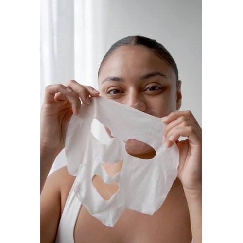 DRVIP White Mask | Emergency Treatment Face Mask To Rejuvenate Lackluster Skin | Pack of 5