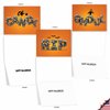 The Best Card Company - 10 Halloween Note Cards Assorted (4 x 5.12 Inch) - Fun and Spooky Kids Cards, Boxed Set - Spooky Words AM6123HWG-B1x10