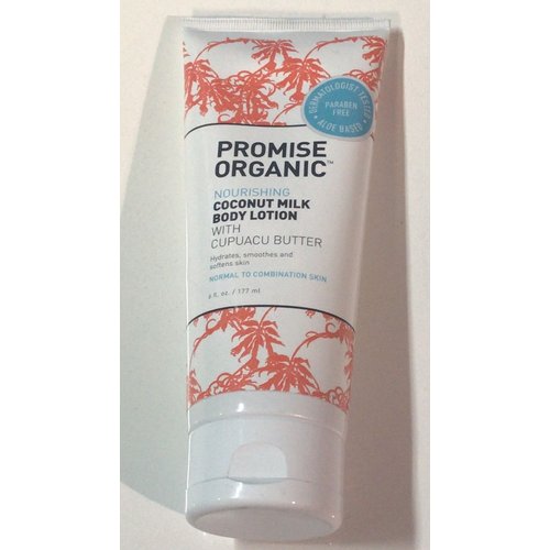 Promiseor ganic Norishing Coconut Milk Body Lotion with Cupuacu Butter 6oz/177ml