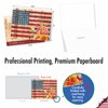 The Best Card Company 10 Assorted Thank You Note Cards Boxed Set 4 x 5.12 Inch with Envelopes (10 Designs, 1 Each) Artful Flags M6580TYG