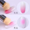 Nail Brush Sponge Nail Brush Picking Dotting Gradient Pen Brush Nail Art Tools with 4 Replacement Heads