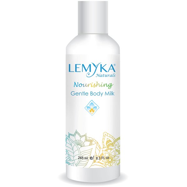 LEMYKA Eczema body Cream for eczema relief, Natural hand and body lotion, Gentle for sensitive skin, 8.3OZ, Infused with Aloe Vera & Calendula, Panthenol