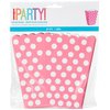 Hot Pink Dots Treat Boxes (Pack of 8) - Elegant Paper Party Favor Containers - Perfect For Celebrations & Gifts