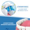 Alayna Replacement Toothbrush Heads for Oralb 16 Cross Compatible with Oral-B Braun Electric Toothbrush Fits Oral b Action Pro 1000 Floss Kids Clean