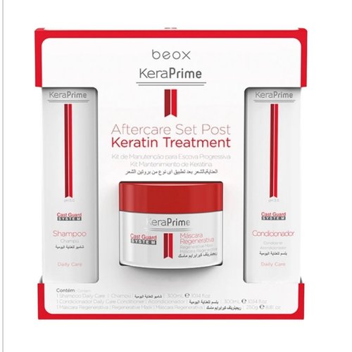 Beox Keraprime Aftercare Set Post Keratin Treatment: Daily Shine & Repair Kit
