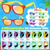 GIFTINBOX Kids Sunglasses Bulk,Kids Sunglasses Party Favor，16pack Neon Sunglasses For Kids Boys Girls Age 3-8,Party Favors For Kids 3-5 with UV400 Protection Pool Beach Birthday Party Favors