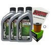 Cyclemax Full Synthetic Oil Change Kit fits 2009-2023 Kawasaki KLR650
