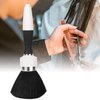 Neck Duster Soft Hair Brush Hairdressing Cutting Hair Styling Dust Cleaning Brush Hairdresser Neck Brush Hairdresser Accessory Brush(white)
