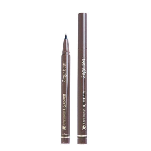 SUILU Liquid Eyeliner Pen,Lasting Pigment Eyeliner Pencil,Sweatproof And Waterproof Eye Liner,Ultra Fine Liquid Eyeliner Lotion For All Skin (Cool Brown Color)