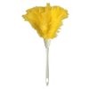 Ettore Turkey Feather Duster, 14-Inch, Pack of 1, Yellow