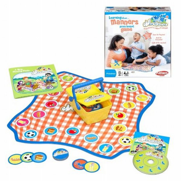 Playskool Noodleboro Picnic Basket Manners Game