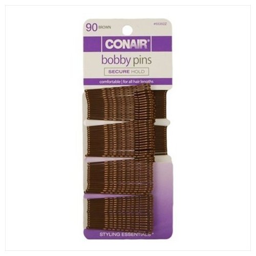 Conair 55352z Brown Bobby Pins 90 Count