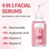 Vitamin C Serum, Christmas Gifts for Women, Christmas Gifts for Mom, Anti Aging Facial Serum with Vitamin C, Hyaluronic Acid, Even Skin Tone, Eye Area, Fine Lines & Wrinkles, 30ml