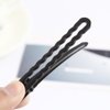 yueton Pack of 12 Black Matte Barrettes Bobby Pin Alligator Clip Hair Clips Bride Head-wear Edge Clip Clamps for Ladies Girls Hair Bows